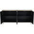 Libra Lexington Four Door Antique Mirrored Sideboard